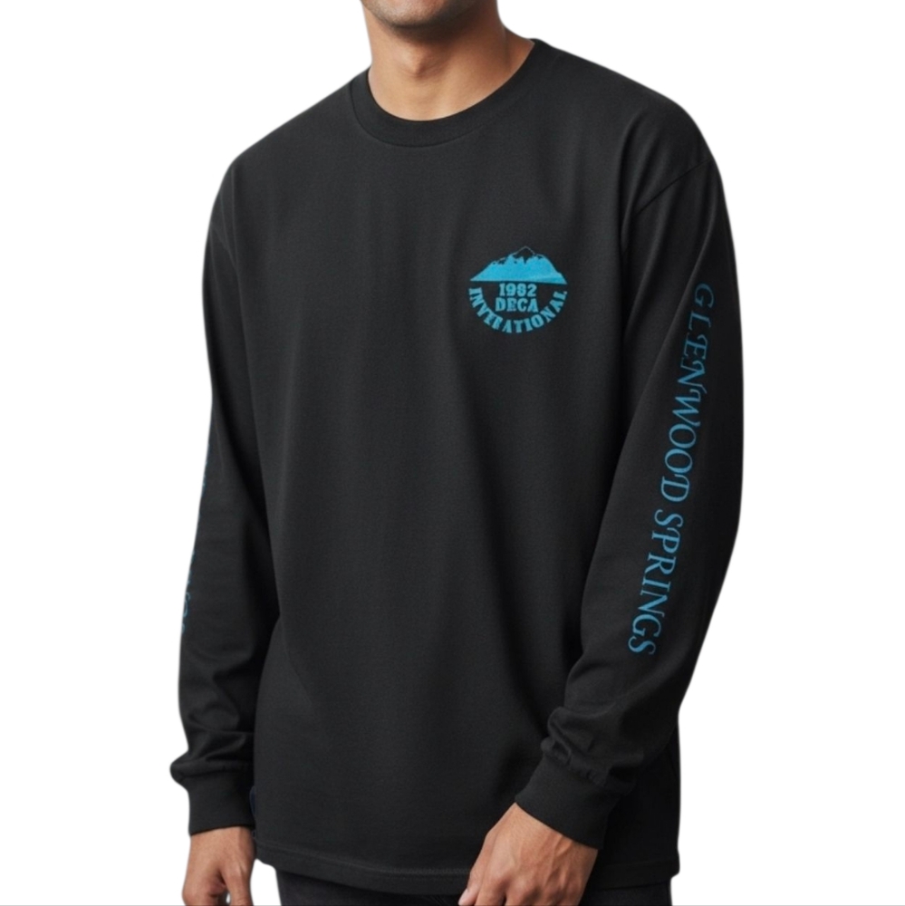 Vintage Fruit of the Loom 1992 DECA International Long Sleeve T-Shirt | Men's XL